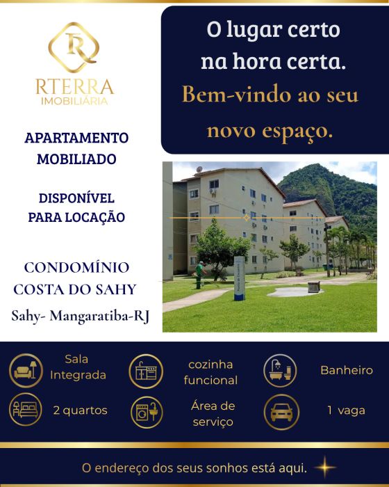 Apartamento - Aluguel - Sahy - Mangaratiba - RJ