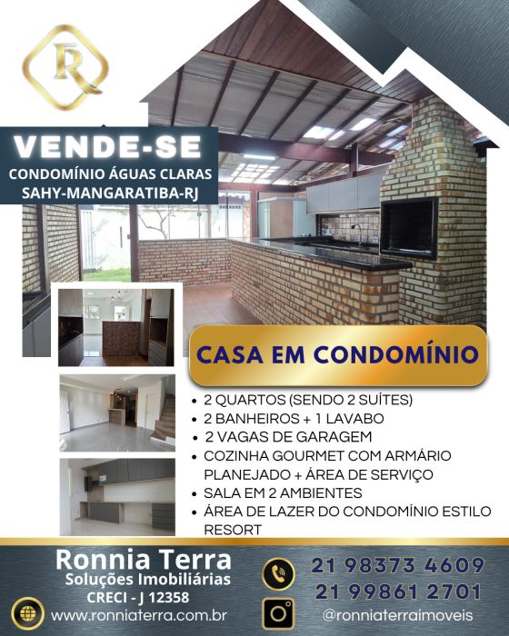 Casa em Condomínio - Venda - Sahy - Mangaratiba - RJ