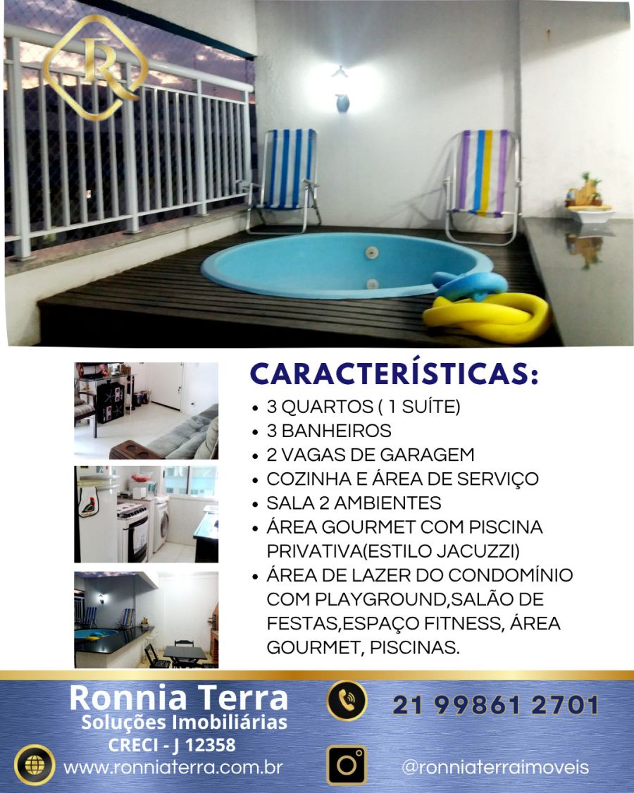 Cobertura - Venda - Centro - Nilópolis - RJ