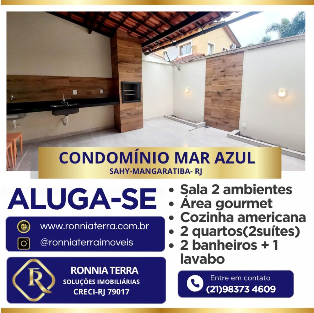 Casa Duplex - Aluguel - Sahy - Mangaratiba - RJ