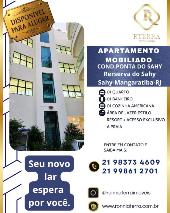 Apartamento - Aluguel - Sahy - Mangaratiba - RJ