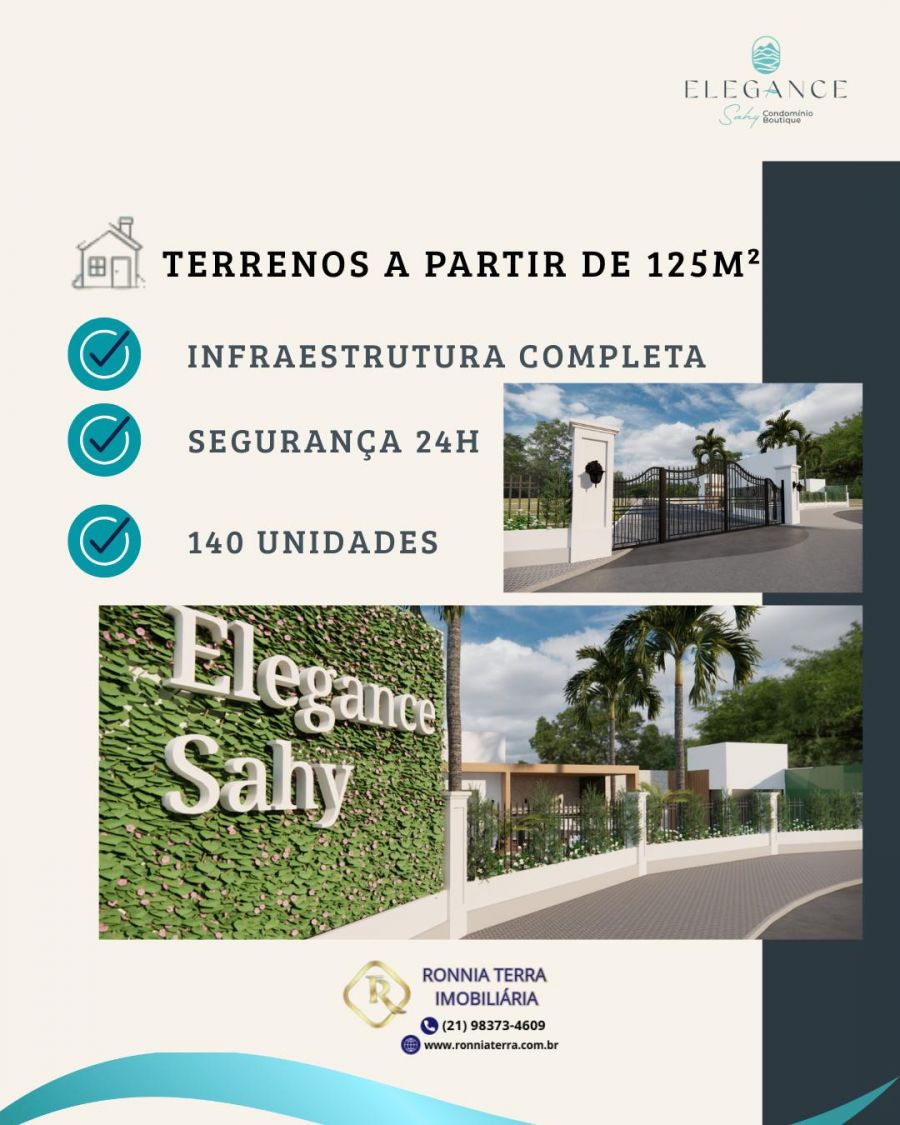 Terreno em Condomnio - Venda - Sahy - Mangaratiba - RJ