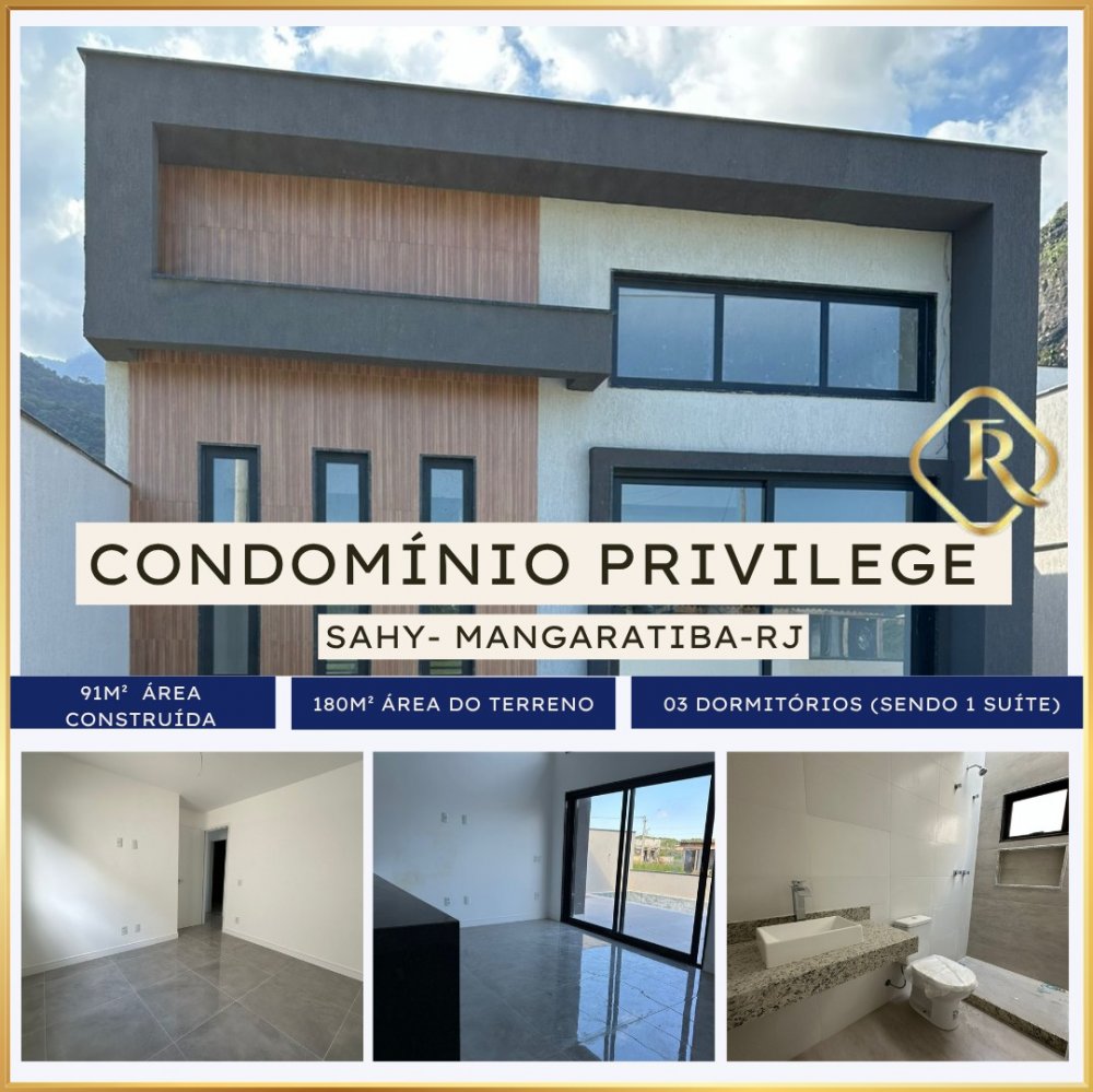 Casa em Condomínio - Venda - Sahy - Mangaratiba - RJ