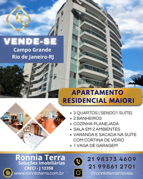 Apartamento - Venda - Campo Grande - Rio de Janeiro - RJ