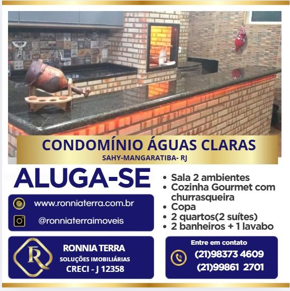 Casa em Condomínio - Aluguel - Sahy - Mangaratiba - RJ