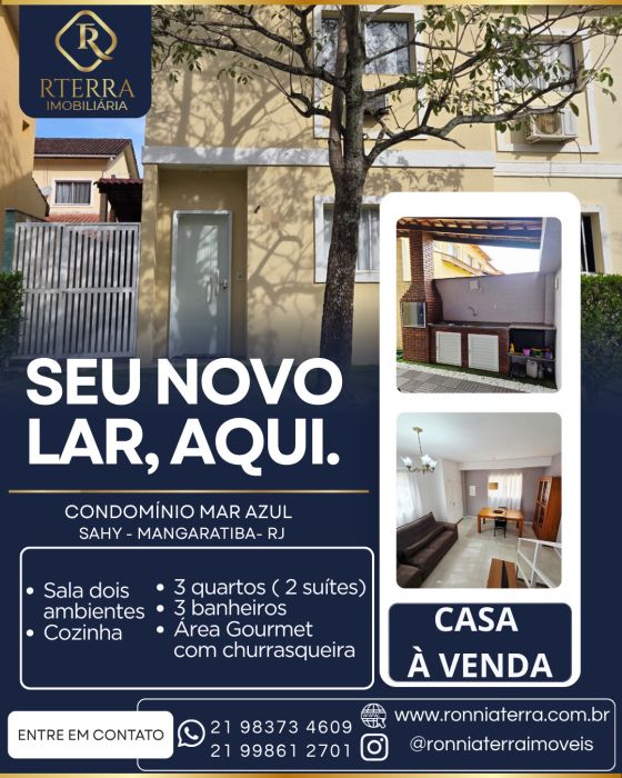 Casa em Condomínio - Venda - Sahy - Mangaratiba - RJ