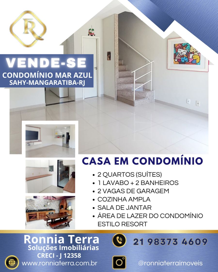 Casa em Condomnio - Venda - Sahy - Mangaratiba - RJ