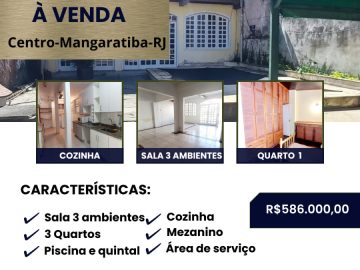 CASA COM QUINTAL E PISCINA