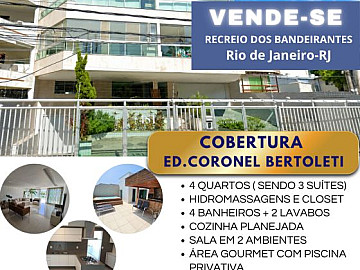 COBERTURA COM PISCINA PRIVATIVA